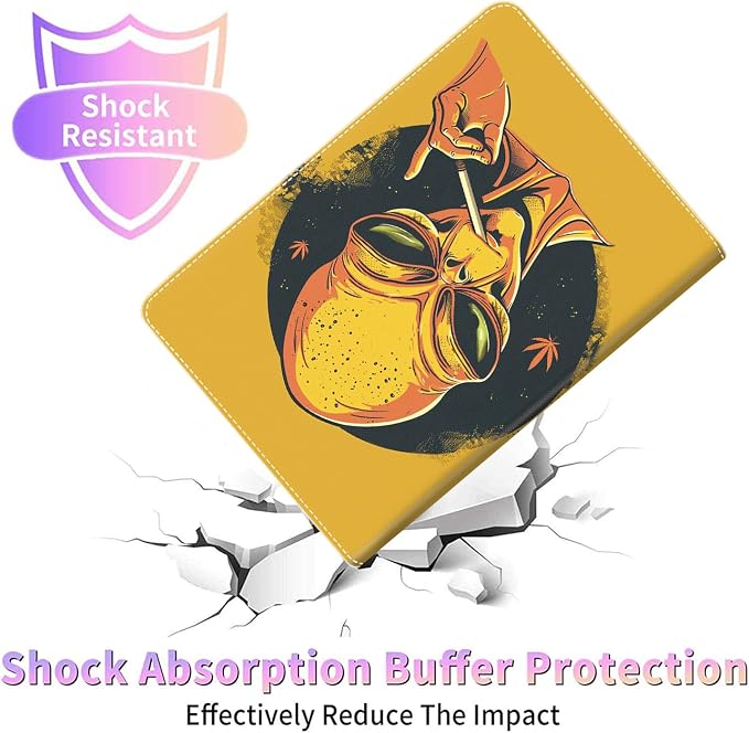 Case for iPad 10th Generation (2022 Release) 10.9 Inch Durable Shockproof Protective Cover for New iPad 10th gen 10.9 2022 Elephant Sunflower