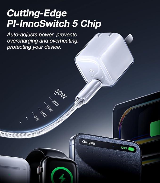 TORRAS Low Temp 30W USB C Charger &amp Magnetic Case — Buy Together to Save 15%