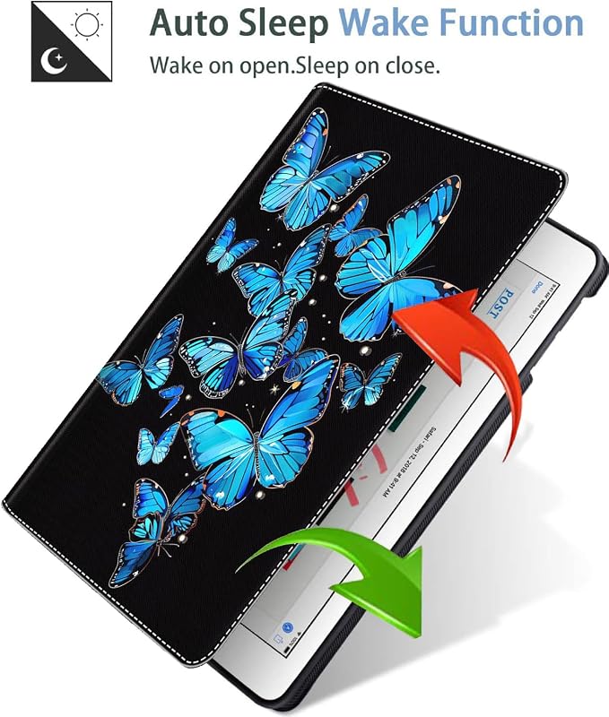 Case for iPad 9th/8th/7th Generation 2021/2020/2019 iPad 10.2 Inch Also Fit iPad Air 3th Gen 2019/iPad Pro 10.5 inch，Standing Cover with Auto Sleep/WakeCute Black Cat
