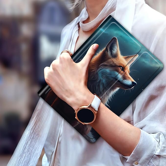 for 6 Kindle 2024 and 2022 (11th Generation) Case Slim Lightweight Smart Cover Case with Auto-Wake/Sleep for Kindle 2024Beach Starfish