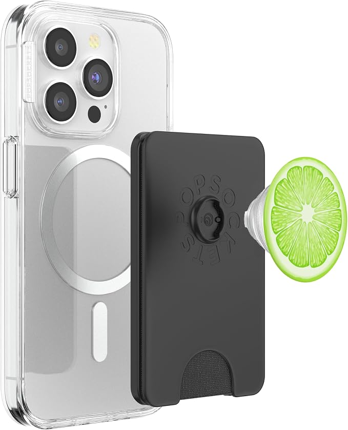 Cute Green Lime Fruit Summer Time PopSockets Adhesive PopGrip