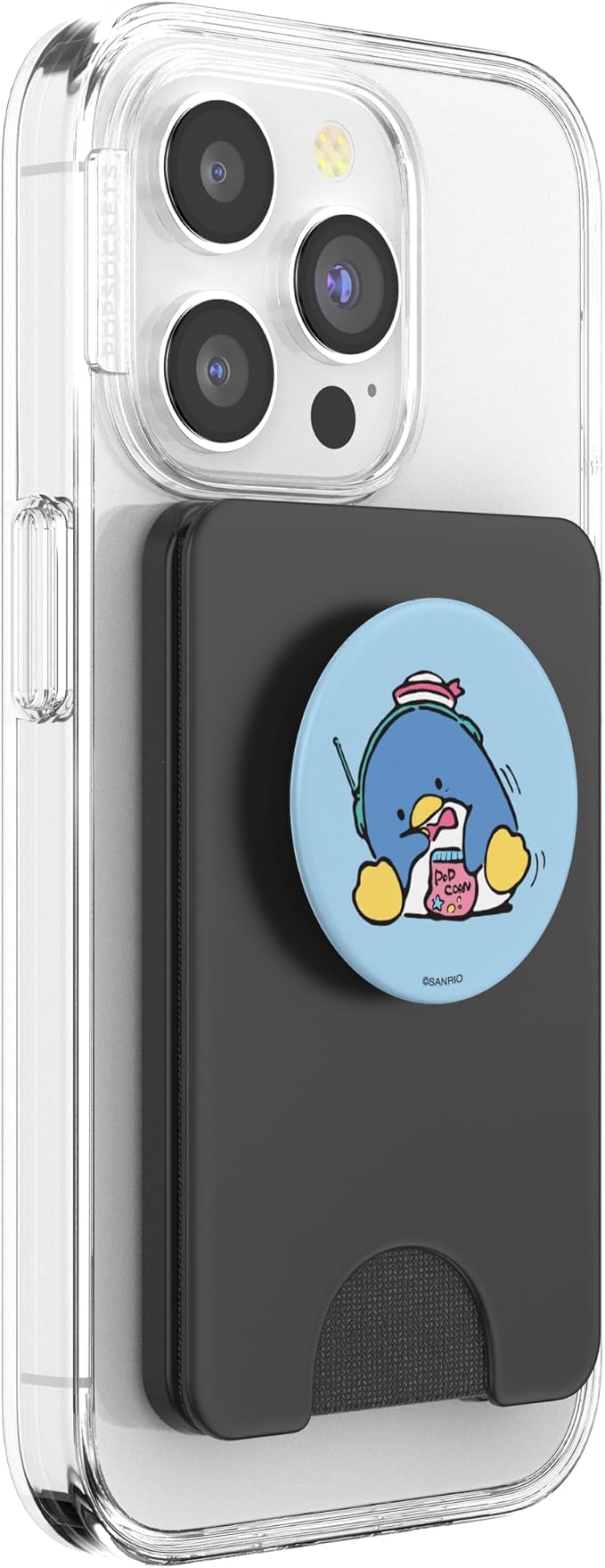 Sanrio Tuxedosam Snacks and Music PopSockets Adhesive PopGrip