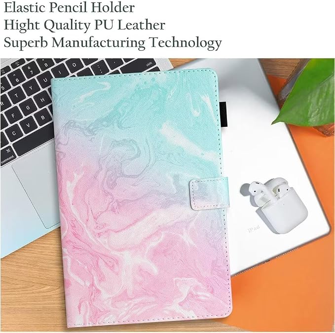 Fancity for Amazon Kindle Fire Max 11 Case 13th Generation 11 2023 Release | Soft PU &amp TPU Leather Protective Stand Cover Case for Fire Max 11 with Smart Auto Wake/Sleep Pencil Holder Beach
