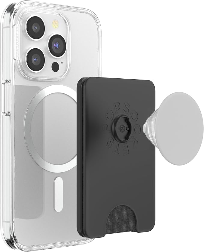 Light Gray Plain PopSockets Adhesive PopGrip