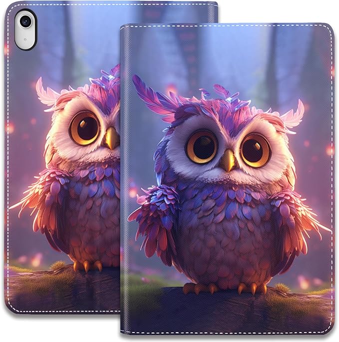 Case for iPad (A16) 11th Generation 11 Inch 2025 / iPad 10th Generation 10.9 Inch 2022 Ultra-Thin Multi-Angle Protective Cover with Auto Sleep/Wake A Dark Horse