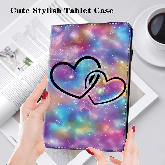 Case for Amazon Fire HD 10 and 10 Plus Tablet (13th/11th Generation 2023/2021 Release)PU Leather Slim Fit Folding Stand Cover - Brown Owl