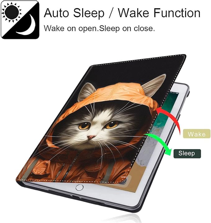 Case for Galaxy Tab A9 Plus ， Auto Sleep/Wake Multi-Angle Viewing Slim Folio Stand Cover for Samsung Galaxy Tab A9+/A9 Plus 11 Inch 2023 (SM-X210/X216/X218) Magic Mushrooms Fungus