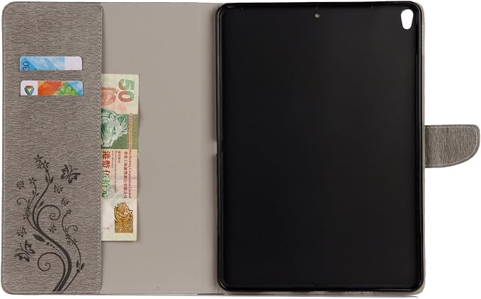 for iPad Air 3 10.5 inch Case 2019 (3rd Generation) &amp iPad Pro 10.5 2017 Cover with Stand/Pencil Holder/Pockets [Auto Sleep/Wake] Magnetic Smart PU Leather Cover Pink Mermaid Tail Scale