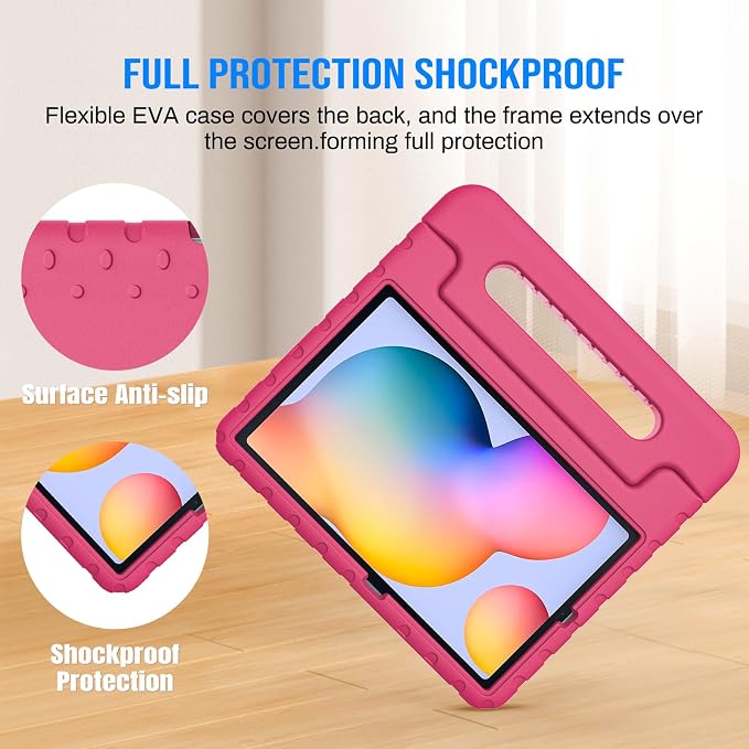 Kids Case for Samsung Galaxy Tab A11+/A9+ Plus 11 Inch 2025/2023 Tablet | Foldable handle highly durable odorless and easy to install suitable for children's learning and play.