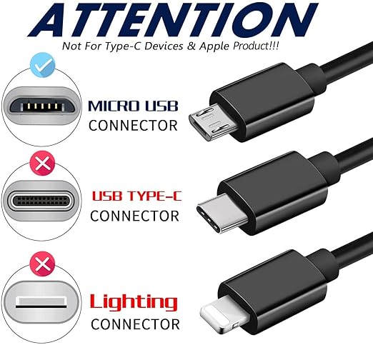 Replacement Nikon UC-E21 USB Charging &amp Data Transfer Cable – 6.6ft Long Cord Compatible with Nikon D3400 Z50 Coolpix P900 P1000 B700 A1000 W300 KeyMission 360 and More Cameras