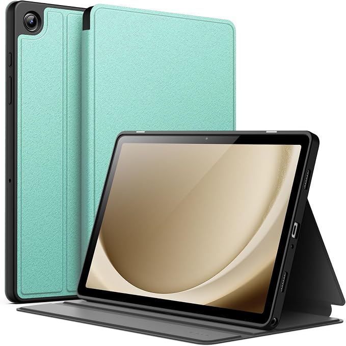 JETech Folio Case Cover for Samsung Galaxy Tab A9 Plus 11 Black | Multi-Angle Stand Cover Slim Protective Cover Auto Wake/Sleep