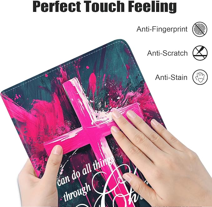 Case for Samsung Galaxy Tab S10 Plus 2024/ S9 Plus/ S9 FE Plus 5G 12.4 Inch 2023 Premium PU Leather Stand Folio Cover with Auto Sleep/Wake Abstract Colorful Dog