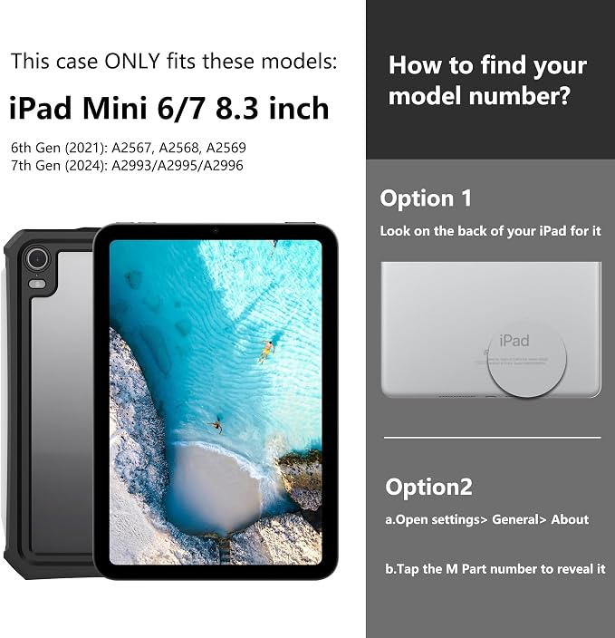 Shellbox Case for iPad Air 4th/5th Generation 2022-2020 Waterproof Dustproof Shockproof Case with 360° Full-Body ProtectionLanyard and Kickstand