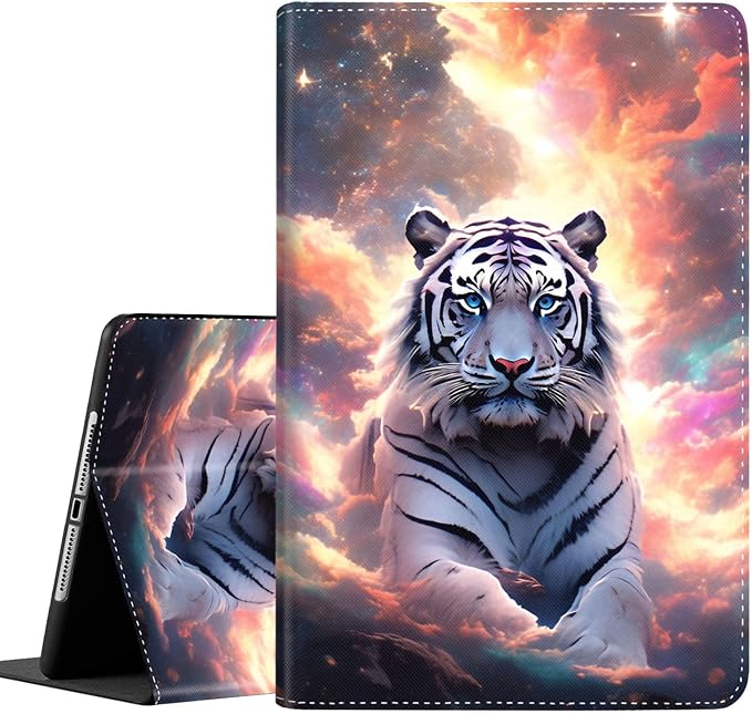Case for New iPad (A16) 11th Generation 11 Inch 2025for iPad 10th Generation 2022 10.9 Inch Multi-Angle Stand Smart Cover Shockproof with Auto Wake/Sleep Baby Dragon