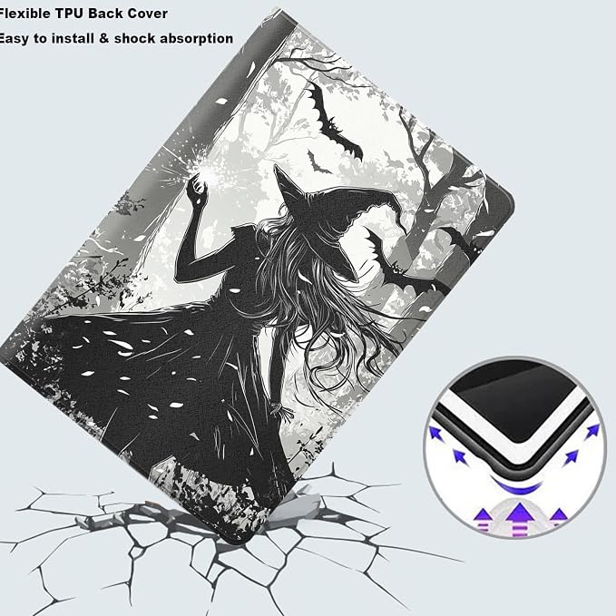 Tablet Case for 6 All-New Kindle (11th Generation2024/2022 Release)Shockproof Protective Cover with StandAuto Wake/SleepAmerican Flag Deer