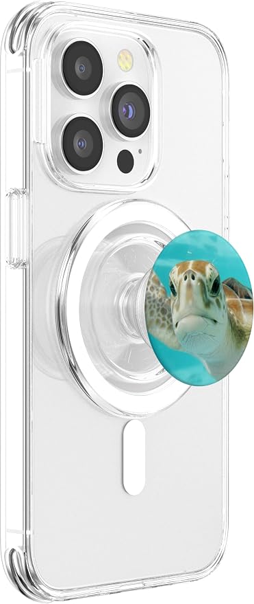 Pop out Cell Phones holder underwater Ocean Sea Turtles PopSockets Adhesive PopGrip
