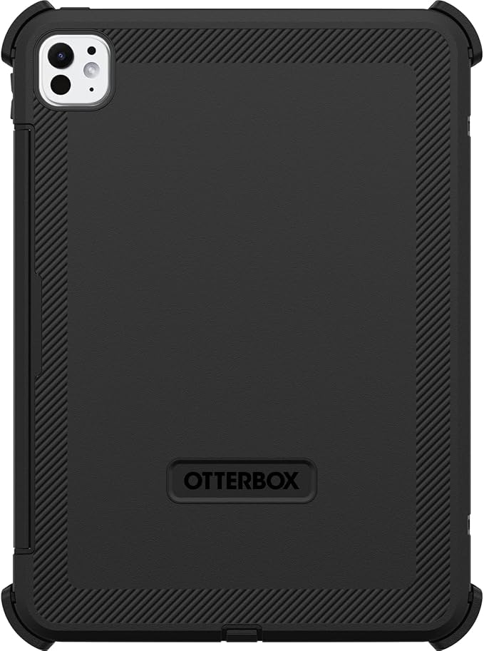 OtterBox Symmetry Series Folio Case for iPad Pro 11-inch (M4) (2024) - Thunderstorm (Black) Ultra-Sleek Design Multiple Viewing Positions Magnetic Sleep/Wake Cover (Ships in polybag)