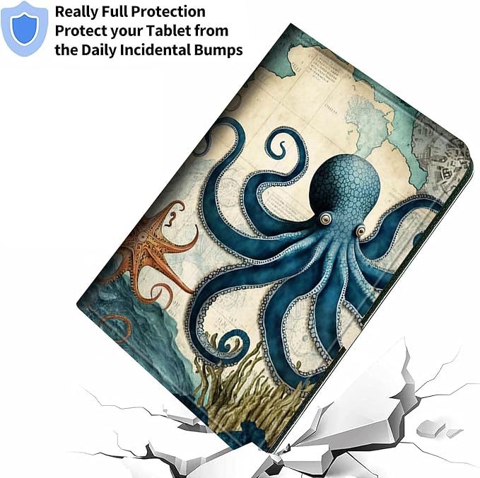 Case for Google Pixel Tablet 11 2023PU Leather 360 Degree Rotatable Kickstand Tablet Cover with Magnetic Closure for Pixel Tablet 11 2023/ All 10.5-11.5 Tablet，American Eagle with Flag