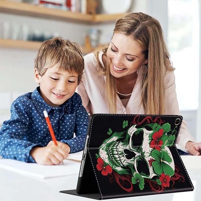 Case for iPad (A16) 11th Generation 11 Inch (2025) for iPad 10th Generation 10.9 Inch (2022) Slim Folding Stand Cover with Auto Wake/Sleep Watercolor Sea Turtle