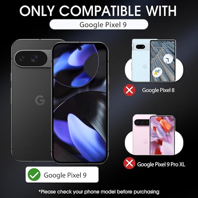 3 Pack Privacy Screen Protector for Google Pixel 10 9H Hardness Anti-Spy Tempered Glass Protection Film Google Pixel 10 6.3 Support Fingerprint Reader Anti-Scratch Case Friendly
