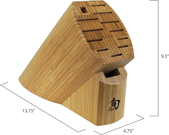 Shun Bamboo Oval Knife Block
