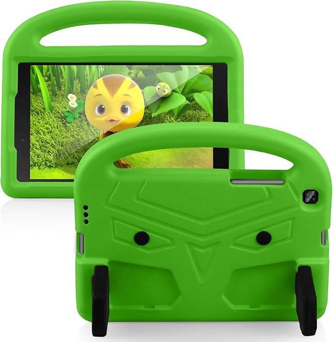 Kids Case for Samsung Galaxy Tab A 8.0 (2019) SM-T290/SM-T295 Techcircle Kid Child Safe Shock Proof EVA Rugged Protective Handle Stand Case for Galaxy Tab A 8.0 SM-T290/SM-T295 Tablet Black
