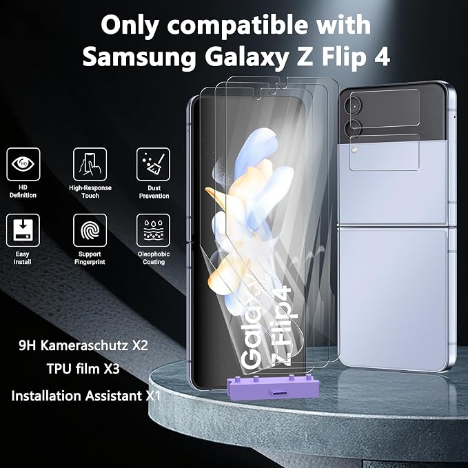 for iPhone 17 Pro Max Back Screen Protector Flexible Film Not Glass with Camera Lens Protector 2+2 Pack Self-Healing Anti Scratch HD Clear Soft TPU Protective Hydrogel Film