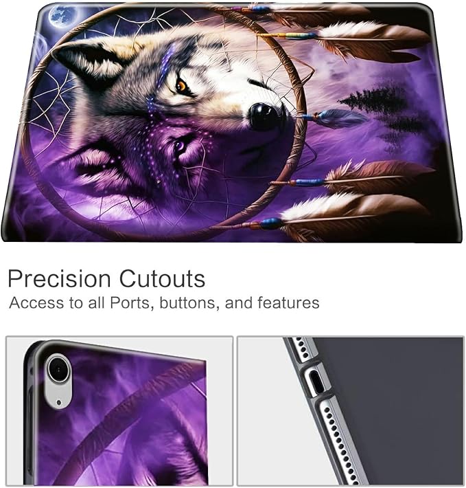 for iPad Air 11 (2024)/ iPad Air 6th/5th/4th Gen Case (2025/2024/2022/2020) 10.9 Inch CaseBEOTIWAD Shockproof Slim PU Leather Stand Protective Cover with Auto Sleep/Wake-Bible Verses Philippians 4-13