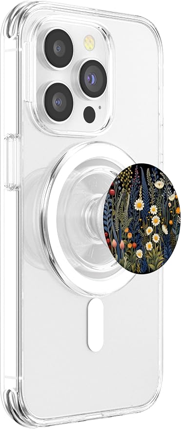 Wildflower Flowers Design Floral PopSockets PopGrip for MagSafe