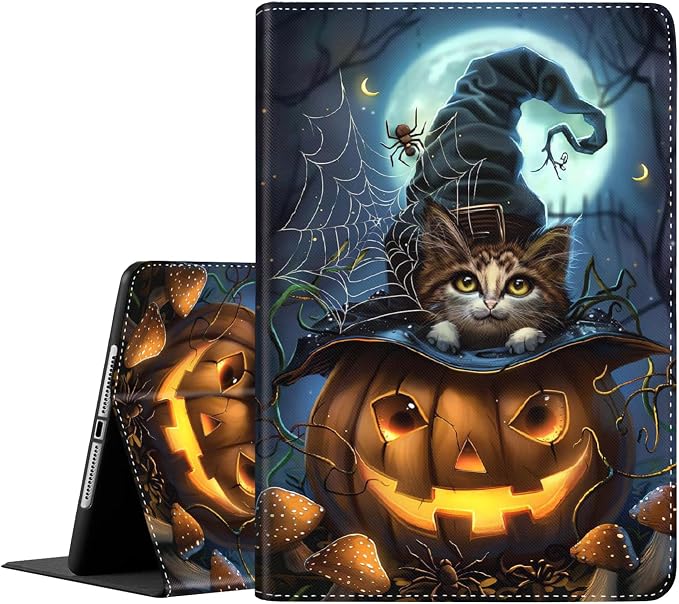 Case for New iPad (A16) 11th Generation 11 Inch 2025for iPad 10th Generation 2022 10.9 Inch Multi-Angle Stand Smart Cover Shockproof with Auto Wake/Sleep ，Starry Sky