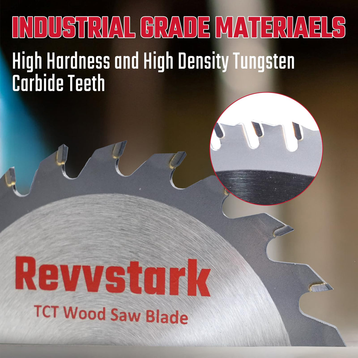 10 Pack Circular Saw Blade 6-1/2" 24T with 5/8" Arbor, Carbide Tipped Teeth, TCT Saw Blades for Cutting Various Wood, Plastic and Composite Materials, Fit Dewalt Craftsman Ryobi Milwaukee