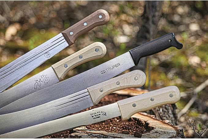 Colombian Military Surplus Assorted Machete Knives, 5 Pack, New
