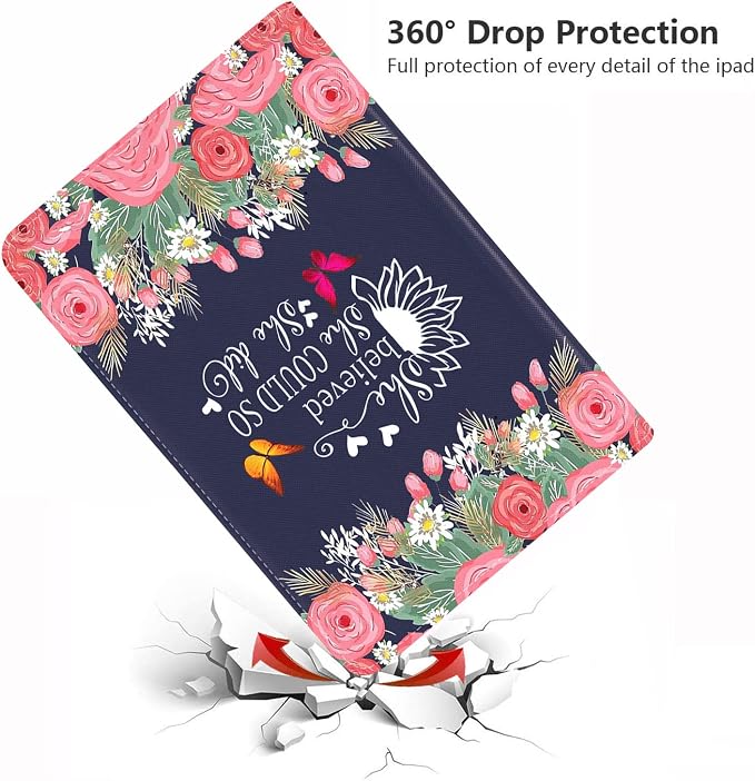 for iPad Mini 6 2021 Case PU Leather Folio Case Smart Cover with Stand &amp Auto Wake Sleep for iPad Mini 6th Generation 8.3 Inch Baseball