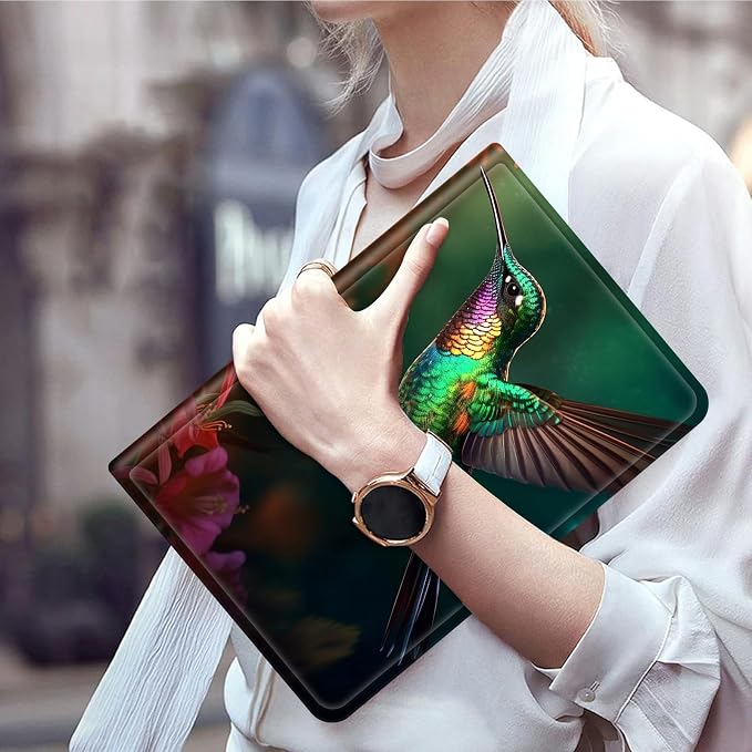 Case for 7 All-New Kindle Paperwhite (12th Generation 2024) and Kindle Colorsoft Signature Edition CoverSlim PU Leather Smart Cases with Auto Wake/Sleep-Black Cat Night Sky