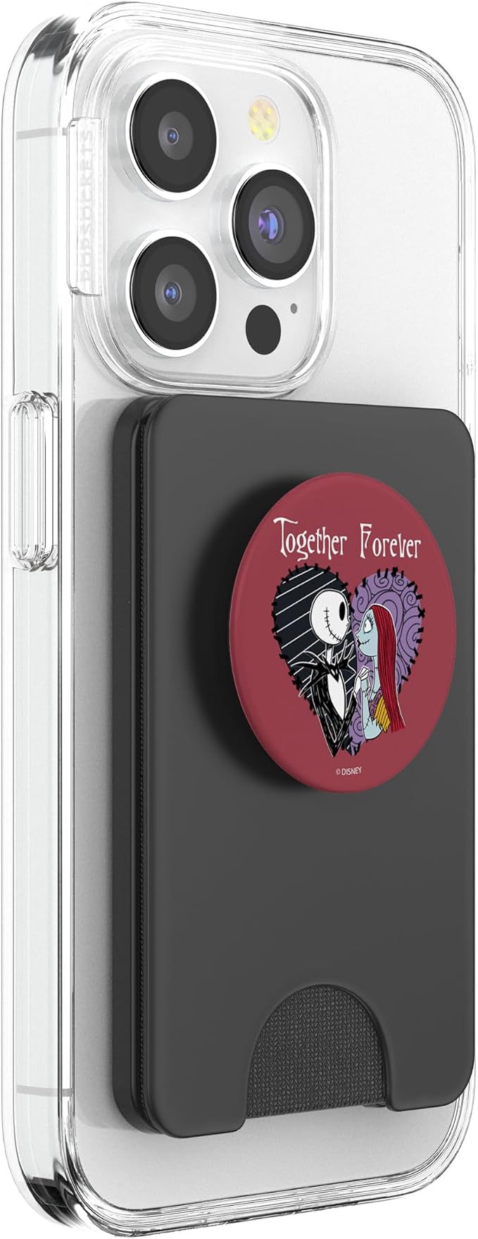 Disney The Nightmare Before Christmas Jack &amp Sally Forever PopSockets PopGrip: Swappable Grip for Phones &amp Tablets