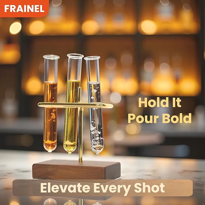 FRAINEL Walnut Wood Coffee Filter Holder, Cone Filter Paper Stand, Coffee Paper Storage Container for Counter, Bar Accessory, Table Decor | Compatible with V60#01#02