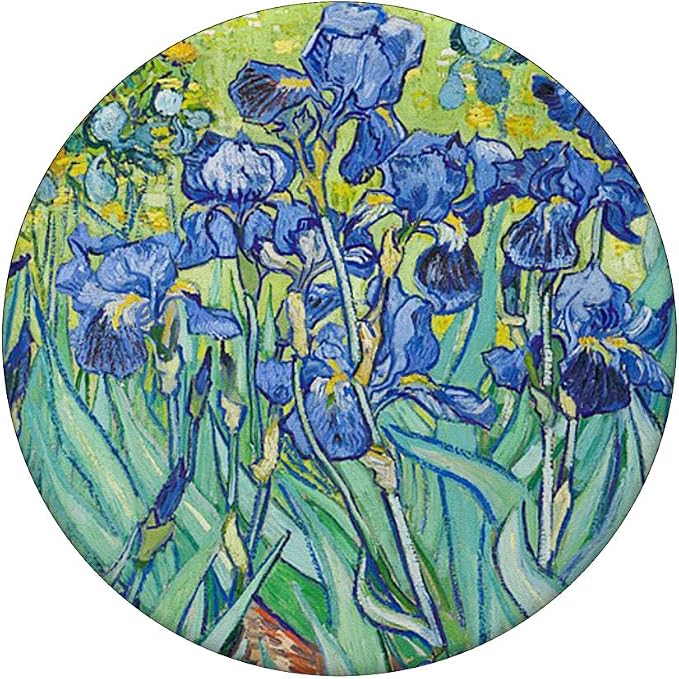 Irises Painting Art Vincent Van Gogh Pop Mount Socket PopSockets Adhesive PopGrip