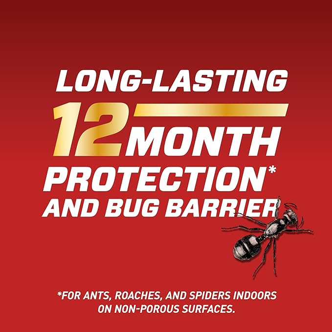Ortho Home Defense Insect Killer for Indoor & Perimeter2 with Comfort Wand, Controls Ants, Roaches, and Spiders, 1.1 gal