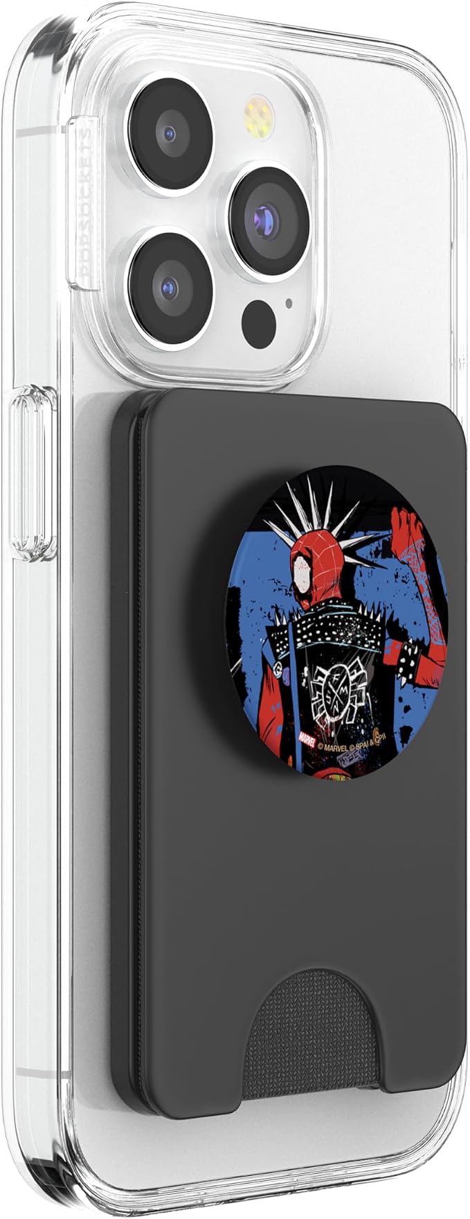Marvel Spider-Man: Across The Spider-Verse Spider-Punk Back PopSockets Adhesive PopGrip
