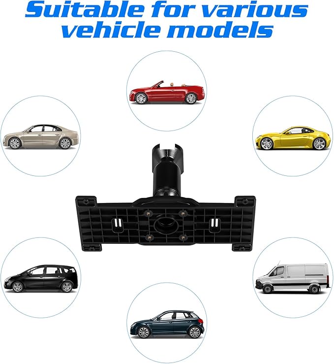 CALLARON 1 Set Dash Cam Mirror Mount Rear View Mirror Back Plate Panel Car Rear View Camera Mount Kit for 5.5" - 12" Rearview Mirror Dash Cams