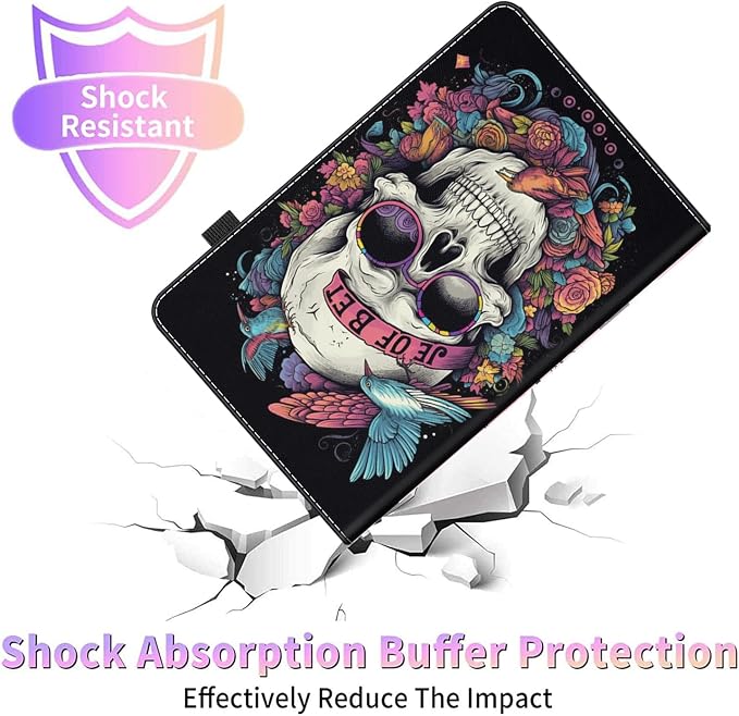 Case for 7 All-New Kindle Paperwhite 12th Gen 2024 &amp Kindle Colorsoft Signature Edition (2024 Release) PU Leather Folio Cover with Auto Wake/Sleep ，Blue Dragon