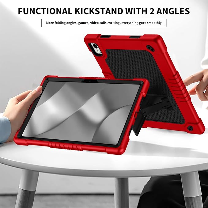 Onn 11 Tablet Pro 2024 Model CaseHeavy Duty Protective Case with Kickstand Shoulder Strap Shell Case for Walmart Onn Tablet Pro 11 inch 2024 Model: 100146660 (Black)