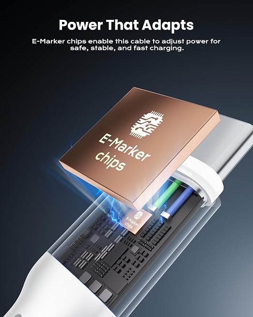 iOttie Basix 100W Retractable USB-C Cable Fast Charging USB C-to-C Cable with 4 Adjustable Cable Lengths USB C Cable for iPhone 17/17 Air/17 Pro/Pro Max 16 15 Series Samsung S24/23+