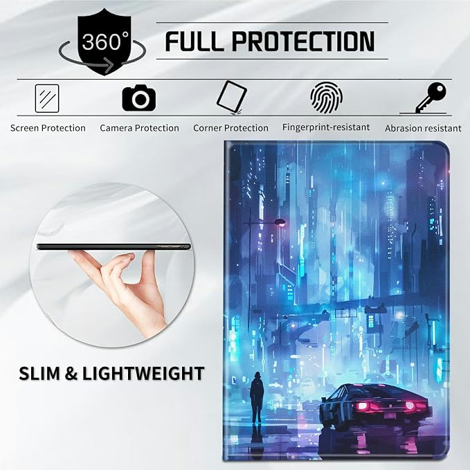 Case for All-New Kindle Paperwhite 12th Generation 7 inch 2024 &amp Kindle Colorsoft Signature Edition 2024 Lightweight Protective PU Leather Smart Stand Cover with Auto Wake Sleep - a Beautiful Gala