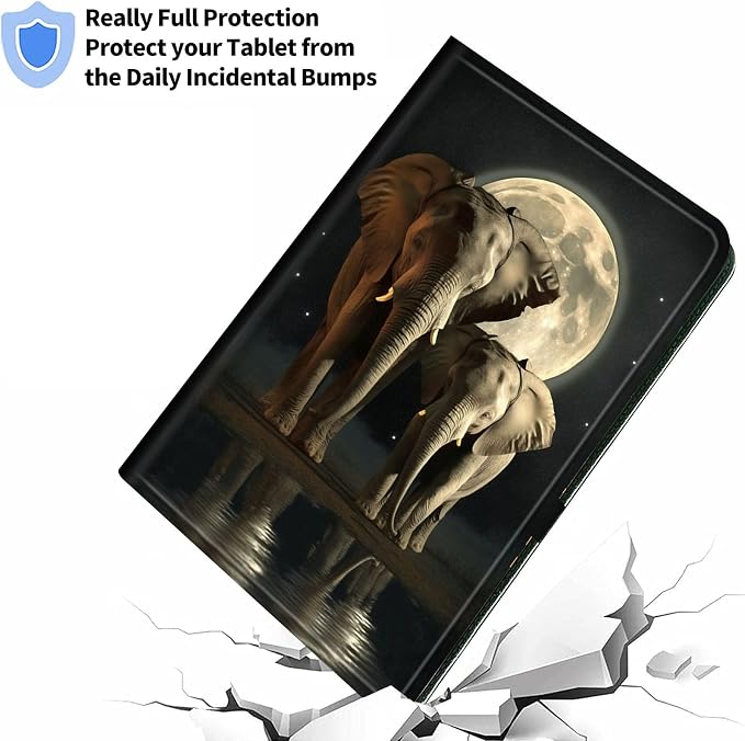 Case for Google Pixel Tablet 11 2023PU Leather 360 Degree Rotatable Kickstand Tablet Cover with Magnetic Closure for Pixel Tablet 11 2023/ All 10.5-11.5 Tablet，American Eagle with Flag