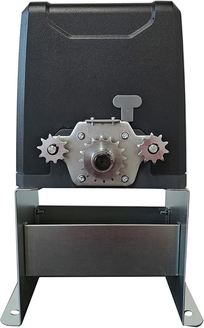 GATEXPERT Sliding Automatic Gate Opener Kit Driveway Security Door Operator Hardware Kit with Two Remotes and Infrared Photocell Sensor for Slide Gates up to 40 feet Long (for Gates up to 2200lbs)