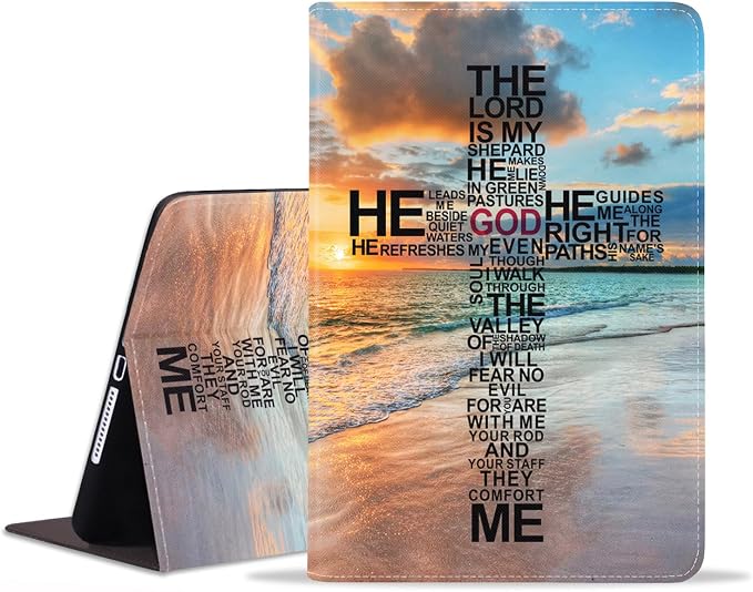 Case for Samsung Galaxy Tab A9 Plus 11 Inch 2023 Model (SM-X210/X216/X218) Premium PU Leather Stand Folio Cover with Auto Sleep/Wake Abstract Colorful Dog