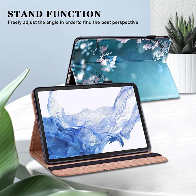 Case for Amazon Fire HD 10 and 10 Plus Tablet (13th/11th Generation 2023/2021 Release)PU Leather Slim Fit Folding Stand Cover - Brown Owl