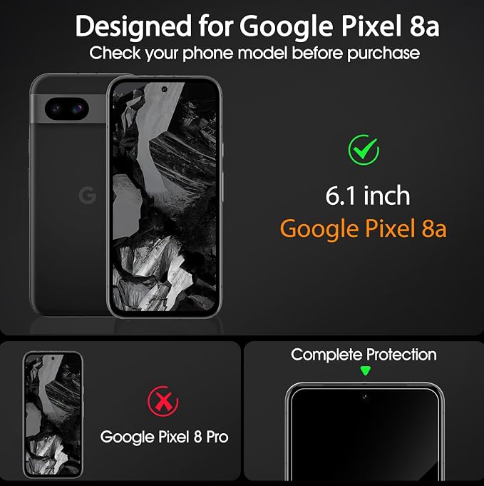 3 Pack Privacy Screen Protector for Google Pixel 10 9H Hardness Anti-Spy Tempered Glass Protection Film Google Pixel 10 6.3 Support Fingerprint Reader Anti-Scratch Case Friendly