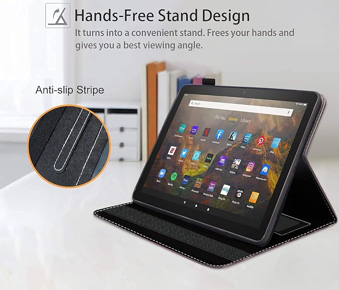 Case for All-New Amazon Fire Max 11 Tablet (13th Generation 2023 Release) Multi-Angle Stand Smart Protective Cover with Auto Wake/Sleep Flamingo